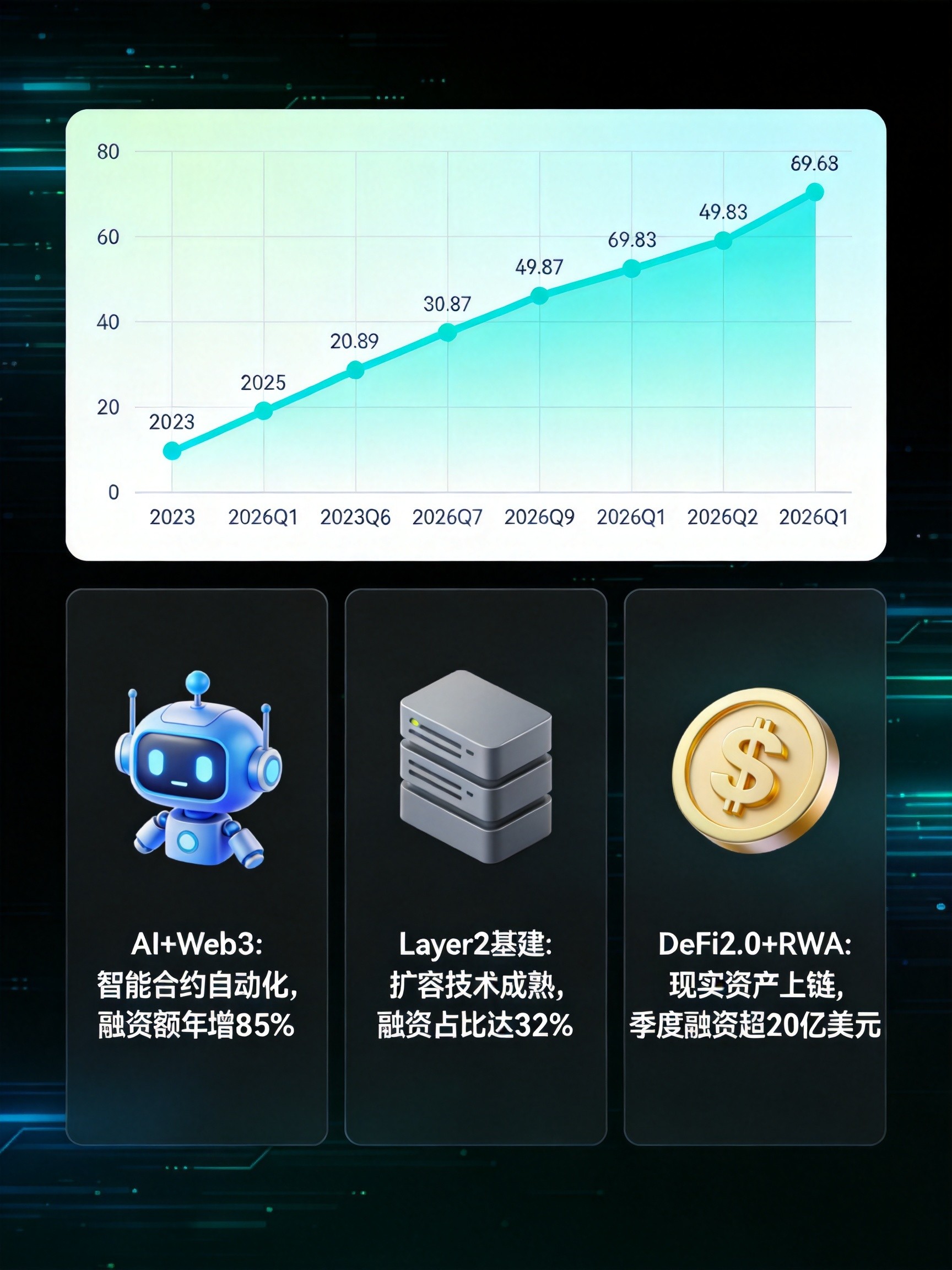Web3融资增长趋势与三大热门赛道总览 Web3融资增长趋势与三大热门赛道总览